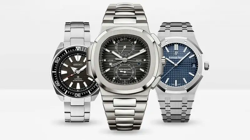 کاربرد استنلس استیل در ساعت سازی