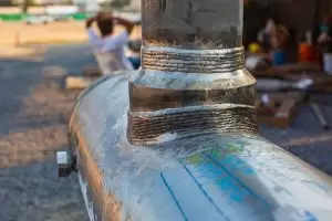 سیلندر ساخته شده از جنس استنلس استیل