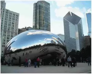 اثر ساخته شده از جنس استنلس استیل