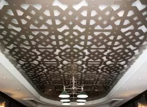 طراحی برش لیزر ورق سقفی