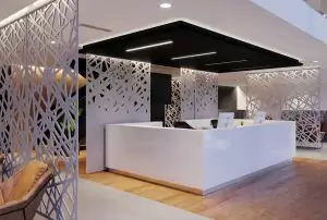 طراحی برش لیزر ورق سقفی