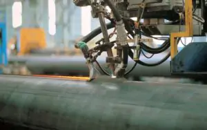 تولید لوله های درزدار