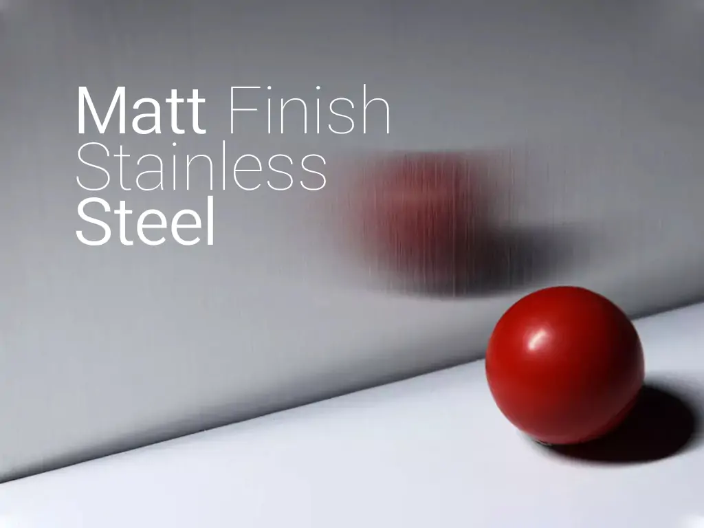 ورق استیل مات