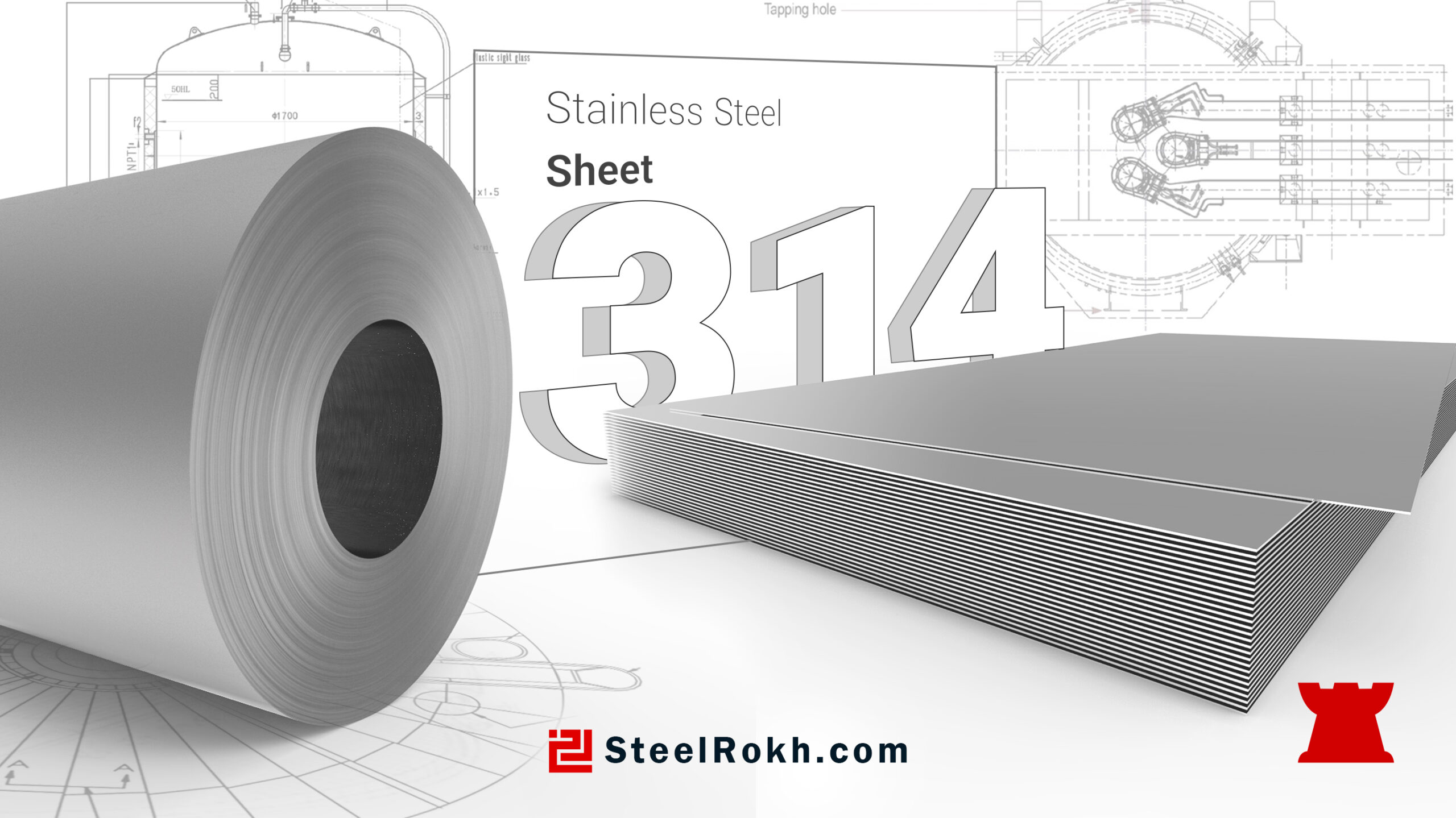 ورق استیل 314
