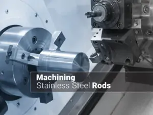 ماشین کاری میلگرد استیل