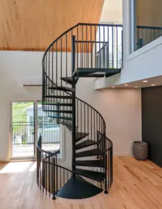 راه پله استیل حلزونی