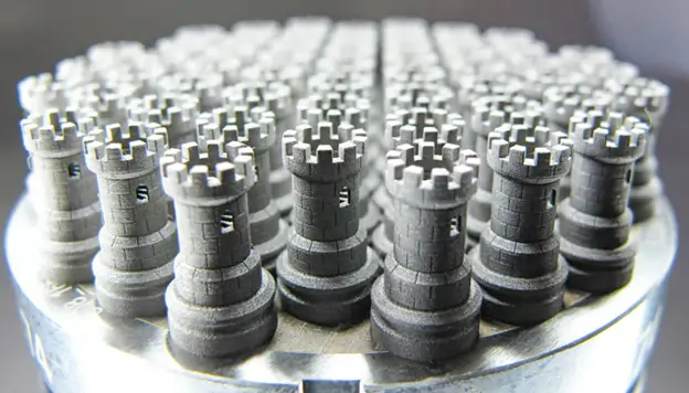 قطعات ساخته شده با پرینت سه بعدی استیل