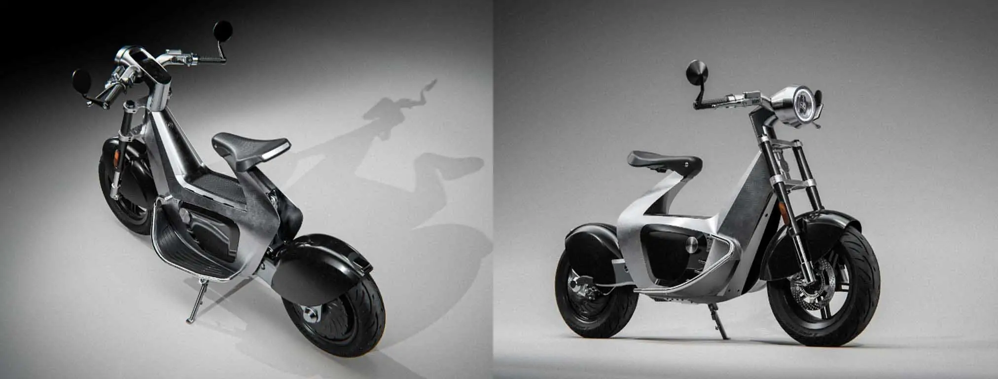 اسکوتر ساخته شده از استیل