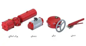 ویژگی های شیر پروانه‌ای استیل-انواع شیر پروانه‌‌ای استیل