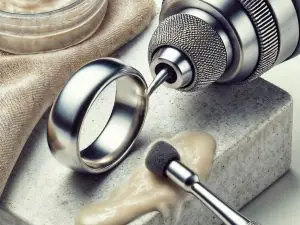 براق کردن زیورالات استیل-براق کردن بدلیجات استیل