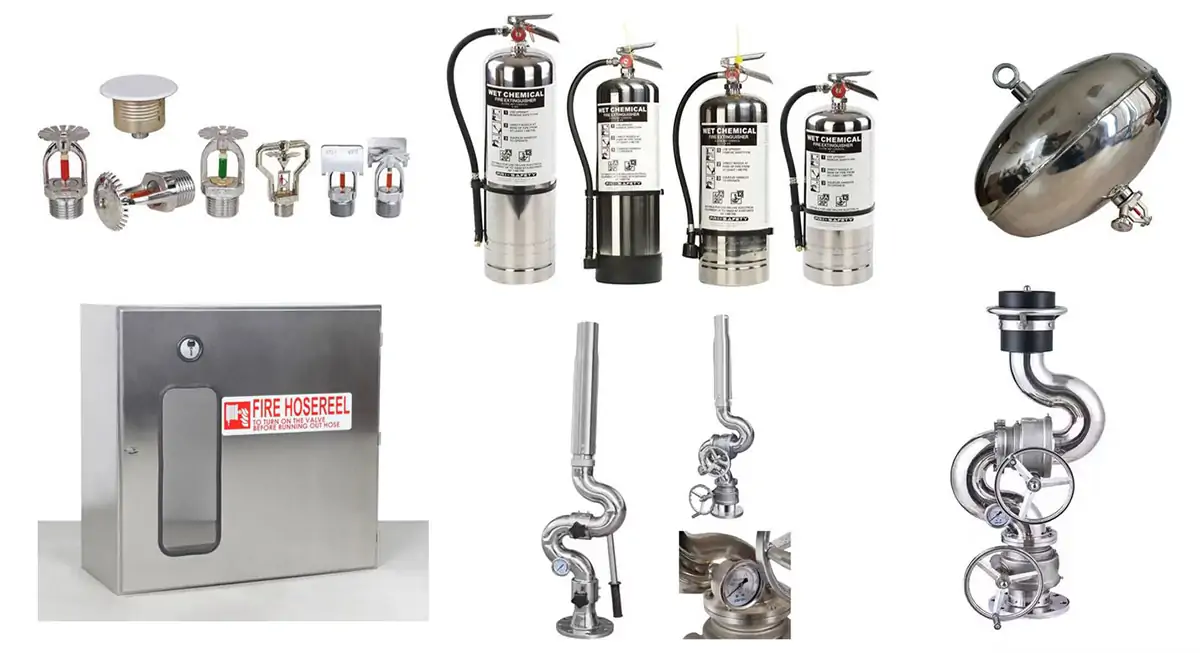 جعبه استیل آتش نشانی-جعبه‌ آتش نشانی استیل-تجهیزات آتش نشانی- کاربرد استیل در ساخت تجهیزات اتش نشانی 